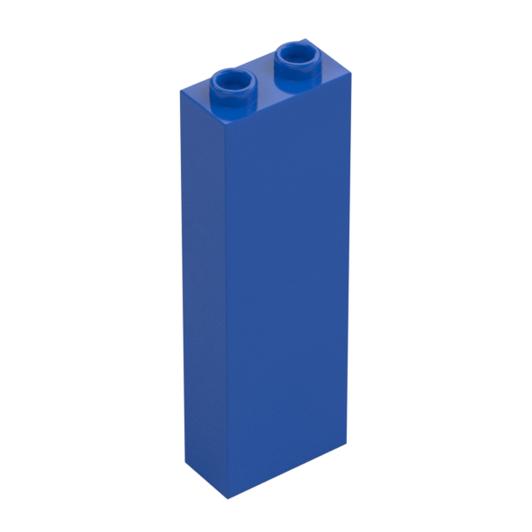LEGO Stein 1x2x5, blau