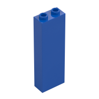 LEGO Stein 1x2x5, blau