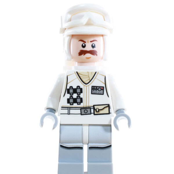 LEGO Star Wars Minifigur - Hoth Rebel Trooper, weiße Uniform (2016)