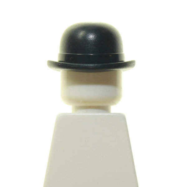 1 x Lego System Homemaker Großkopf Kopf Bedeckung Mütze Hut schwarz für Figuren 