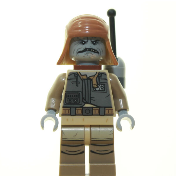 LEGO Star Wars Minifigur - Pao (2016), mit Sticker auf Backpack