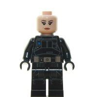 LEGO Star Wars Minifigur - Jyn Erso, Imperial Ground Crew Outfit (2017)