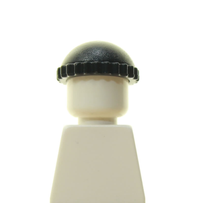 LEGO Kopfbedeckung Helm 2446px5 schwarz Rennfahrer Flamme 4586 4595  2 Stück 