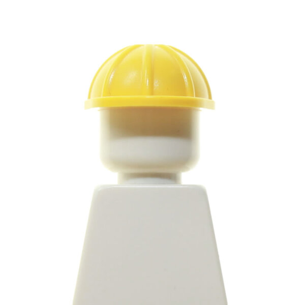 LEGO Helm, Bauarbeiterhelm, gelb