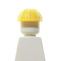 LEGO Helm, Bauarbeiterhelm, gelb
