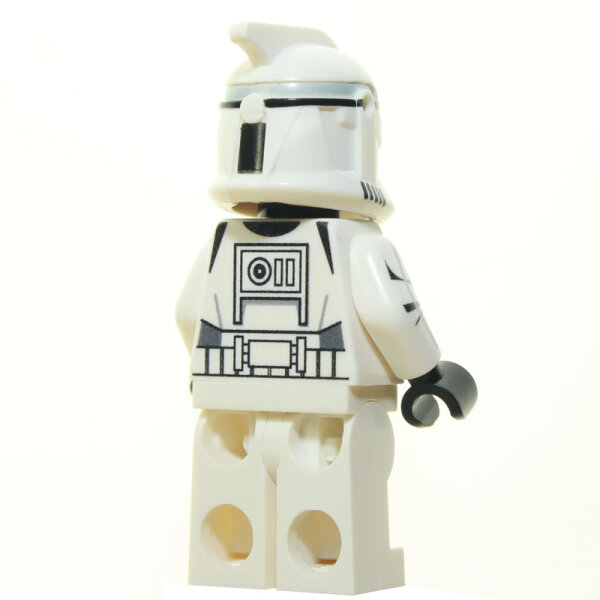 Custom Minifigur - Clone Trooper Phase 1, silber