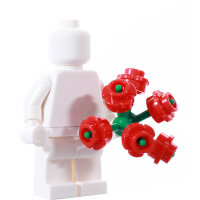 LEGO Blumenstrau&szlig;, gro&szlig;, rot
