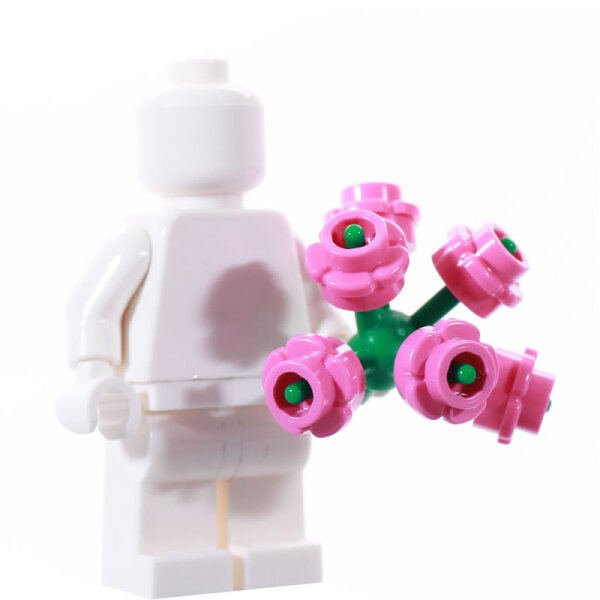 LEGO Blumenstrauß, groß, pink