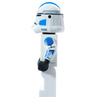 Custom Minifigur - Clone Trooper Echo, realistic Helmet