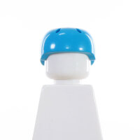 LEGO Helm, Sporthelm, azurblau