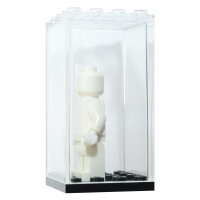 Fabiox Mini-Vitrine, Display für Minifiguren 4x4 Noppen, mit Bodenplatte 4x4