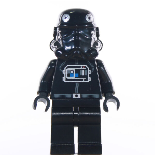 LEGO Star Wars Minifigur - TIE Fighter Pilo, brauner Kopf (2001)