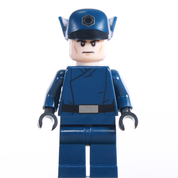 LEGO Star Wars Minifigur - First Order Officer, dunkelblau (2017)