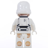 LEGO Star Wars Minifigur - First Order Stormtrooper, Heavy (2017), Backpack