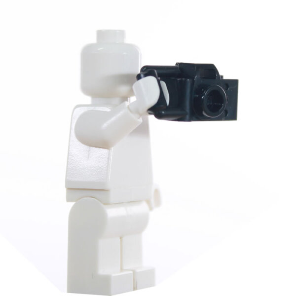Lego Zubehör 10x Kamera schwarz #1955 