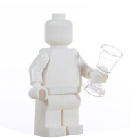 LEGO Trinkglas, transparent