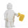 LEGO Trinkbecher, gelb