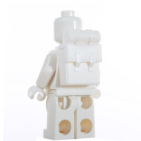 LEGO Rucksack, wei&szlig;
