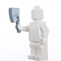 LEGO Beil, metallic silber