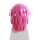 Haare, mittellang, Bubi, wild, pink