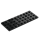 LEGO Platte 4x10, schwarz