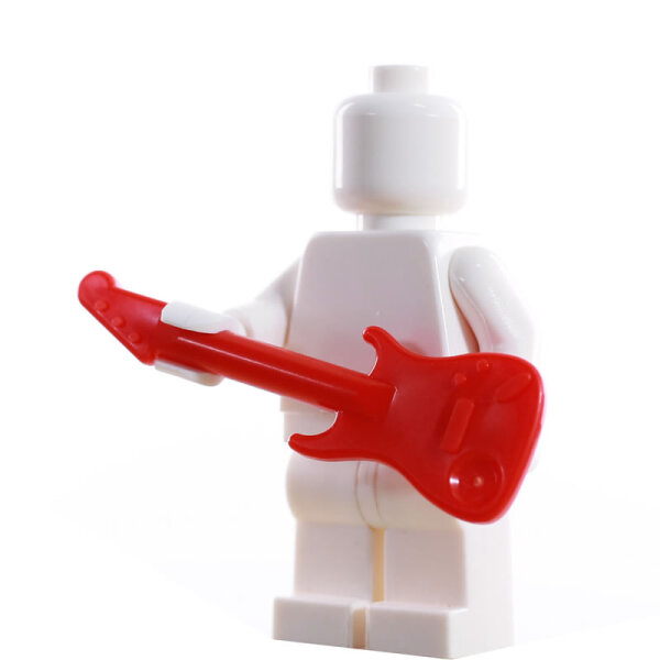 LEGO E-Gitarre, rot