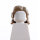Haare, lang, wellig, mittelblond