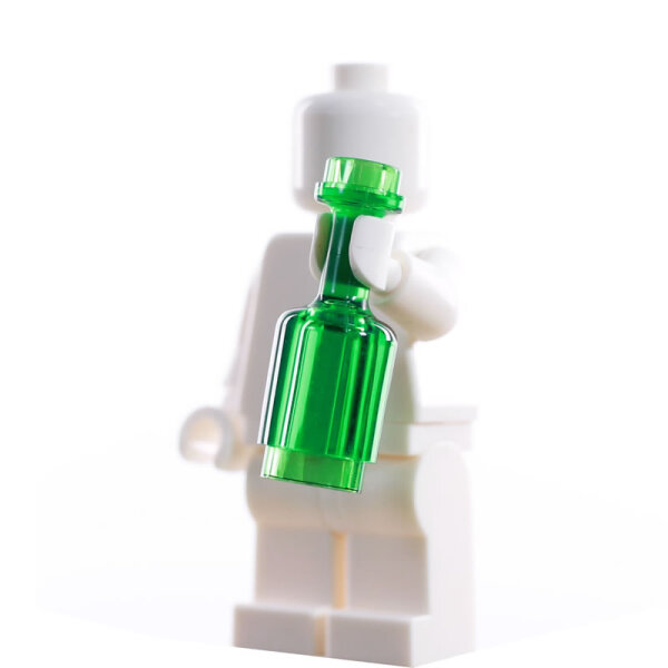 LEGO Flasche, transparent grün