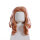Haare, weiblich, lang, offen, kupferblond