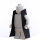 Custom Trenchcoat lang für Minifigur, schwarz