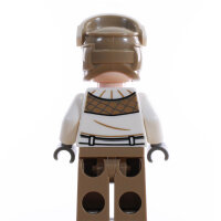 LEGO Star Wars Minifigur - Hoth Rebel Trooper, weiße Uniform, grauer Bart (2019)