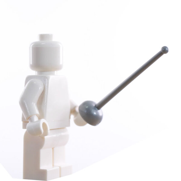 LEGO Florett, metallic silber