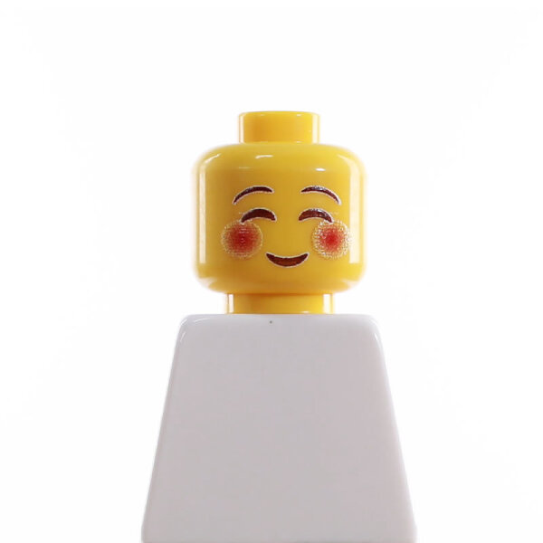 Custom Kopf, Emoji Shy Smile