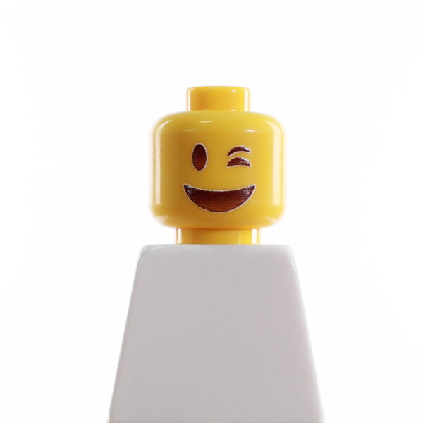 Custom Kopf, Emoji Wink