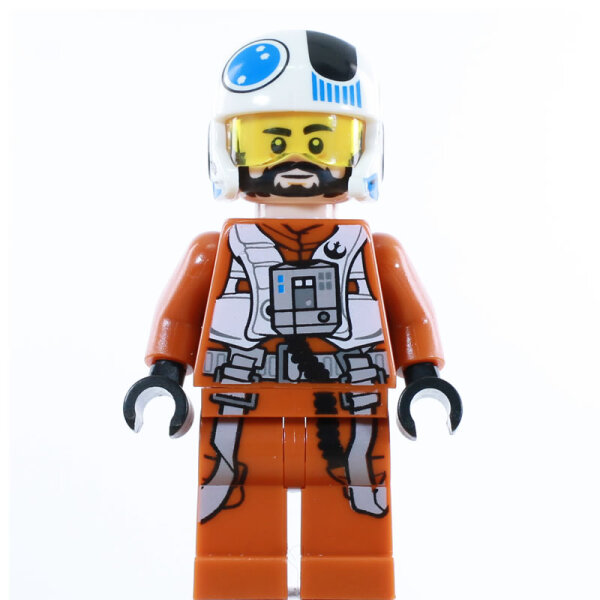 LEGO Star Wars Minifigur - Resistance X-Wing Pilot Temmin Snap Wexley (2019)