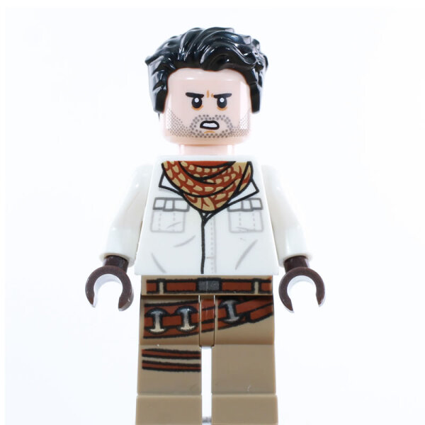 LEGO Star Wars Minifigur - Poe Dameron, wei&szlig;es...