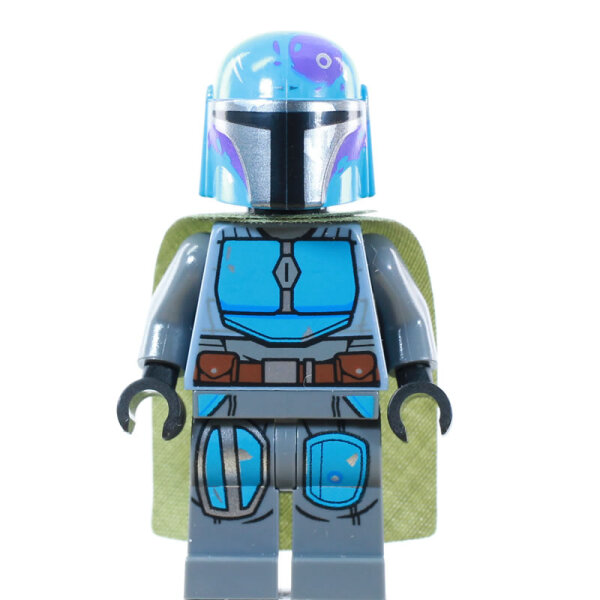 LEGO Star Wars Minifigur - Mandalorian Tribe Warrior, männlich, blau