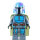 LEGO Star Wars Minifigur - Mandalorian Tribe Warrior, männlich, blau