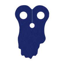 Custom Umhang für Minifigur, zerfetzt, blau