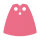 Custom Standard-Umhang für Minifigur, pink
