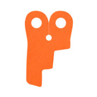 Custom Umhang f&uuml;r Minifigur, Valk&uuml;re, orange