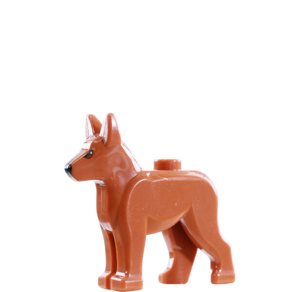 LEGO Hund Schäferhund, rotbraun