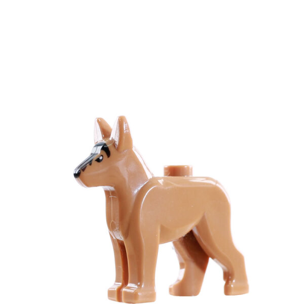 LEGO Hund Schäferhund, nougat
