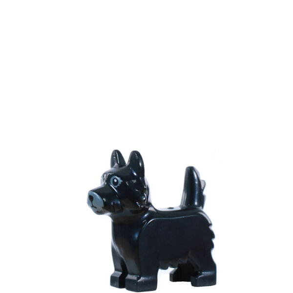 LEGO Hund Terrier, schwarz