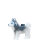 LEGO Hund Husky, weiß/grau