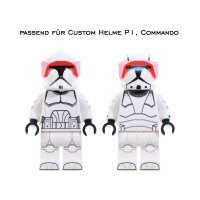 Custom Sun Visor P1, Commando, rot