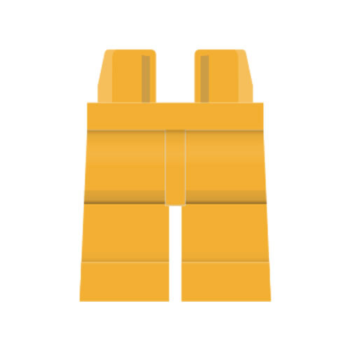 Lego 2 Stück orange Beine Hosen für Minifiguren Figuren Basics City Neu 