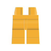 LEGO Beine plain, light orange