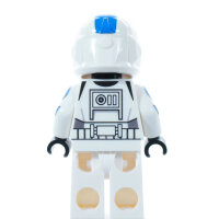 Custom Minifigur - Clone Trooper Chatter, Com Hemet