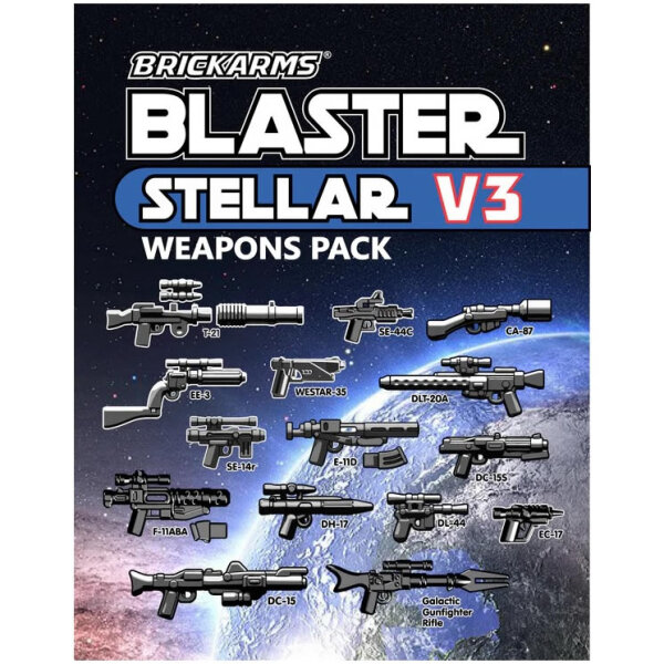 SW Blaster Pack Stellar V3, 15 Waffen